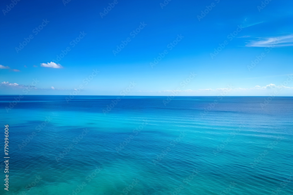 Beautiful sea landscape. Ocean background.