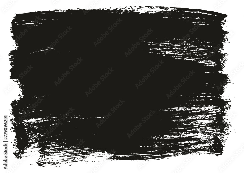 Hand Drawn Flat Paint Brush Thick Long Background High Detail Abstract Vector Background Set 