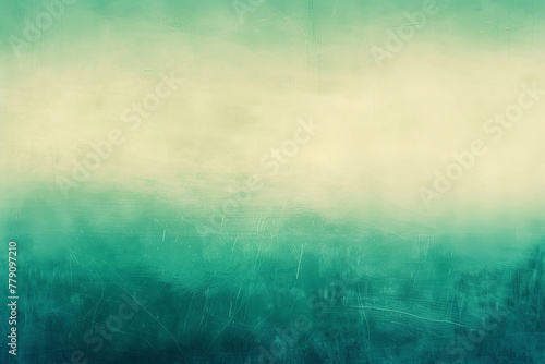 A blue and white background with a greenish tint