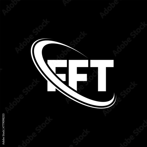 FFT logo. FFT letter. FFT letter logo design. Initials FFT logo linked with circle and uppercase monogram logo. FFT typography for technology, business and real estate brand. photo