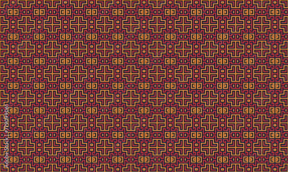 Elevate your designs with a burst of vibrant colors in this unique geometric pattern. Elevate your designs with a burst of vibrant colors in this unique geometric pattern.