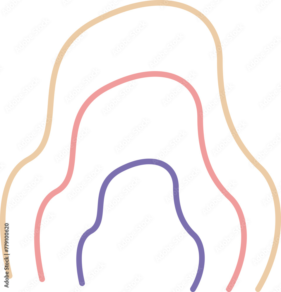 Abstract Line Shape Abstract Line Shape