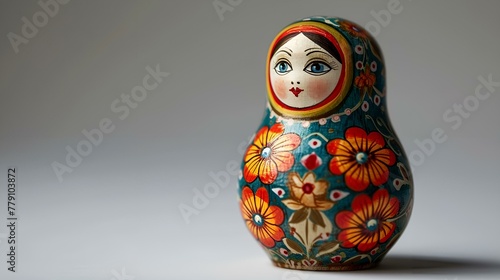 Matryoshka doll produced for tourism photo
