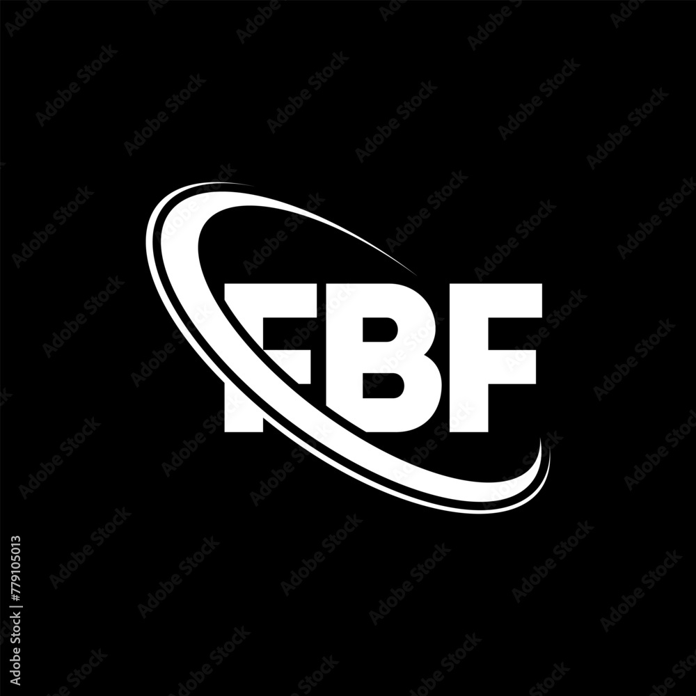 FBF logo. FBF letter. FBF letter logo design. Initials FBF logo linked ...