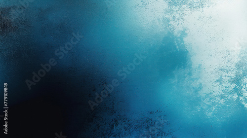 Abstract Pattern of diffuse grainy texture, blue, white, gradient effect