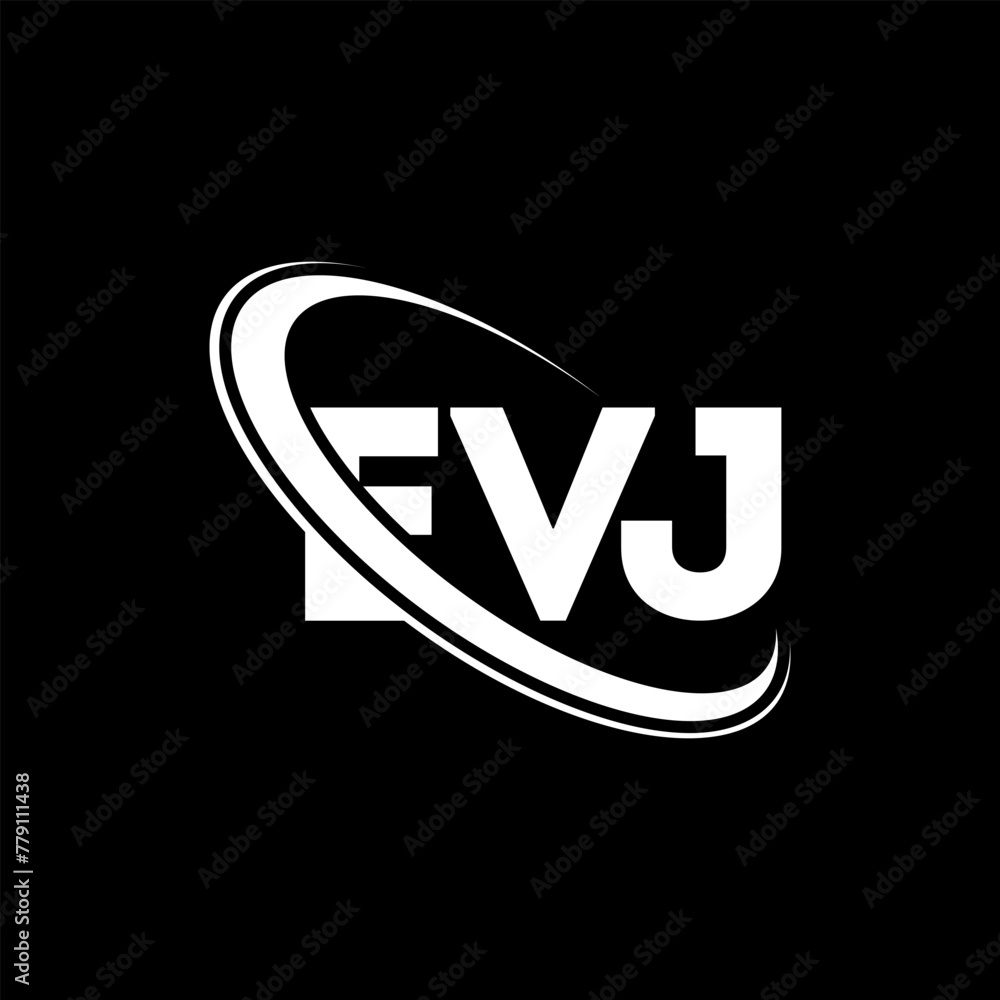 EVJ logo. EVJ letter. EVJ letter logo design. Initials EVJ logo linked with circle and uppercase monogram logo. EVJ typography for technology, business and real estate brand. EVJ logo. EVJ letter. EVJ letter logo design. Initials EVJ logo linked with circle and uppercase monogram logo. EVJ typography for technology, business and real estate brand.