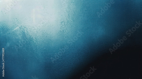 Abstract Pattern of diffuse grainy texture, blue, white, gradient effect
