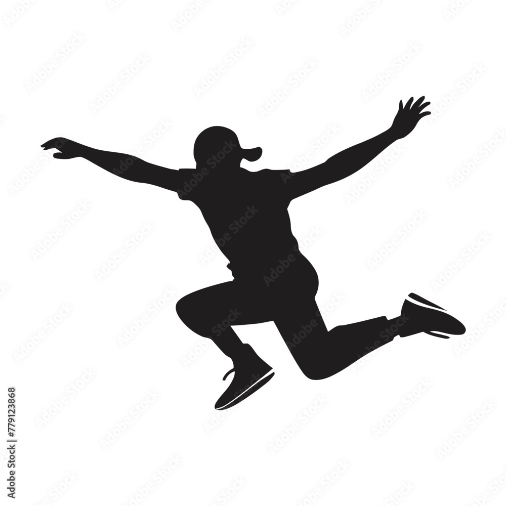 Parkour Silhouette Parkour Silhouette