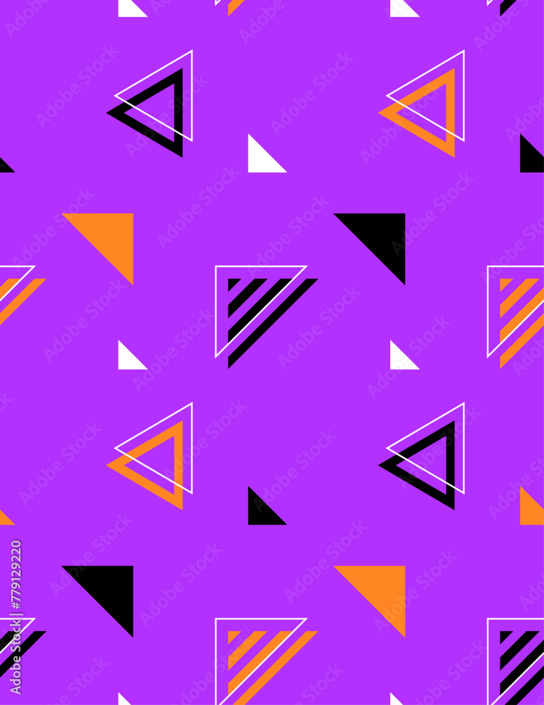 Retro pop patterns. purple background Retro pop patterns. purple background