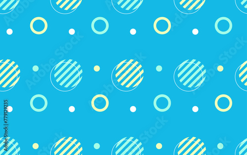 Retro pop patterns. green background