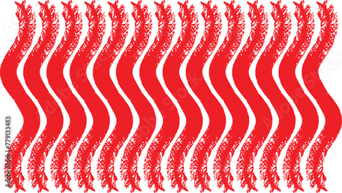 Highlight brush strokes is isolated on a white background. Brush stain or permanent marker pen stroke set. Select the brush lines. Marker color stroke, brush pen hand drawn underline.