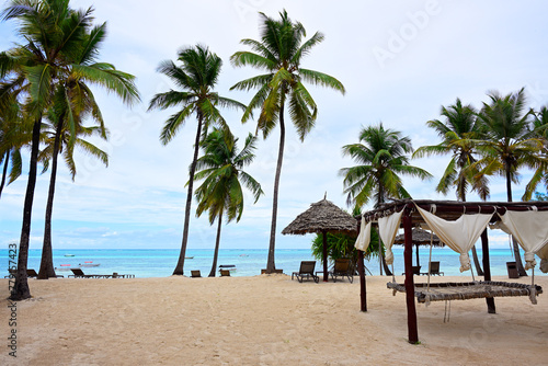 Beautiful palm beach
