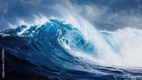 Beautiful Blue Sea Waves © @_ greta