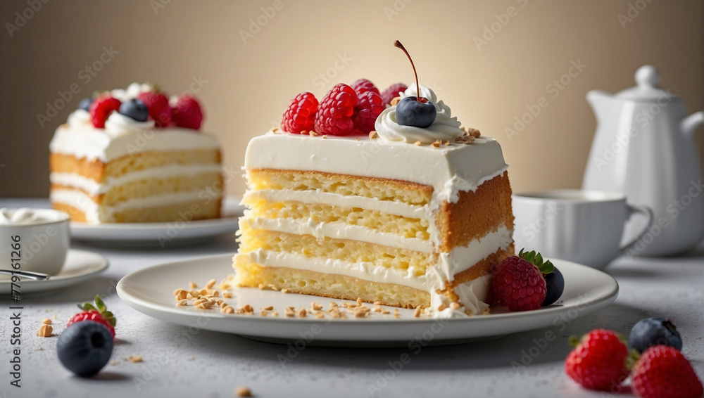 Beautiful cake for celebrations 
