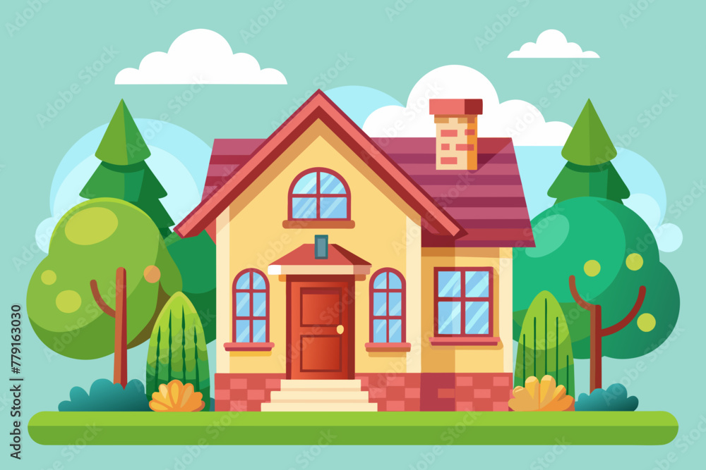 cute house vector cute house vector