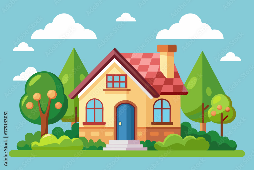 cute house vector cute house vector