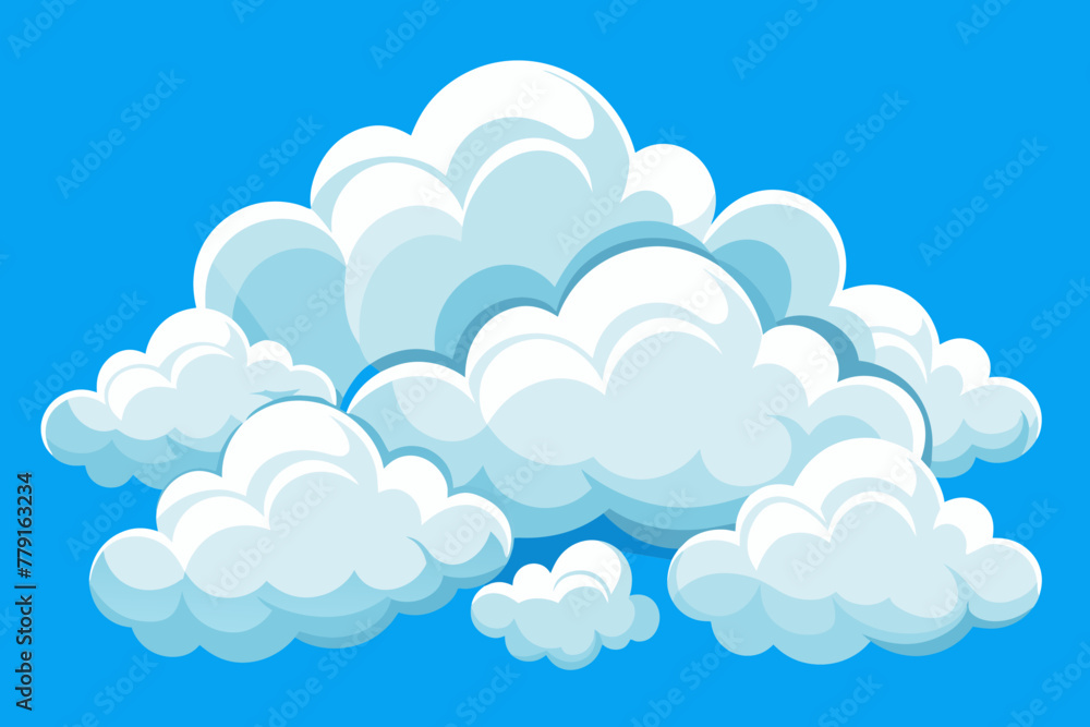 clouds vector 