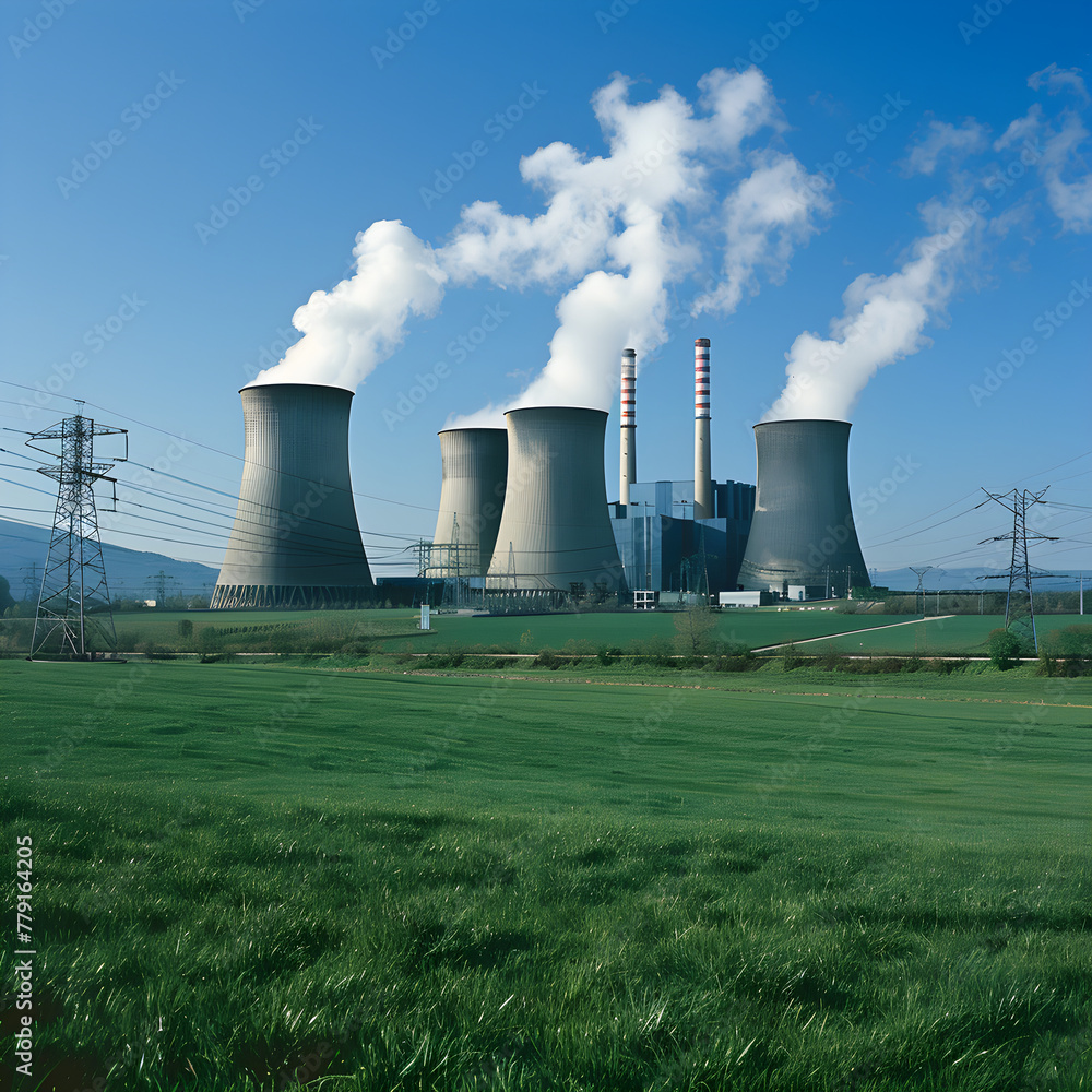 Mega-watt Power Plant: A testament to Modern Industrial Capacity and Energy Generation