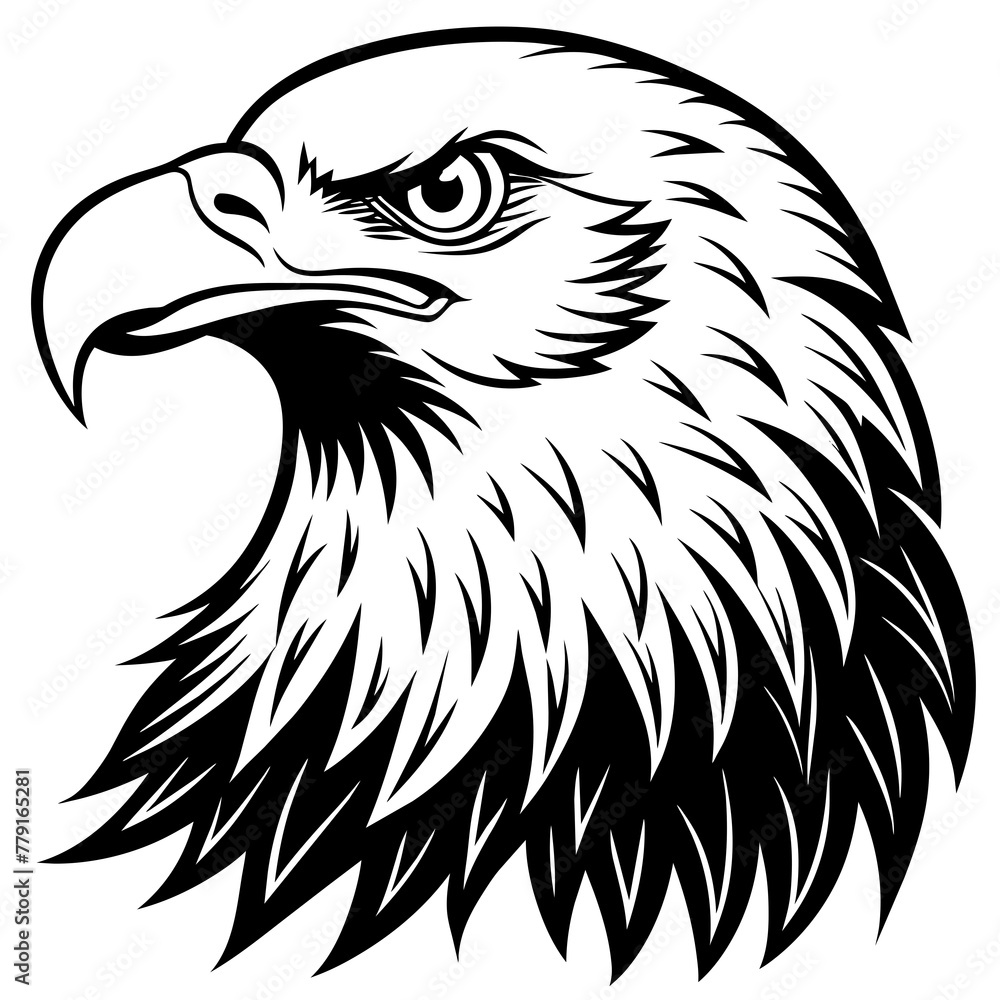 bald eagle silhouette vector illustration svg file bald eagle silhouette vector illustration svg file
