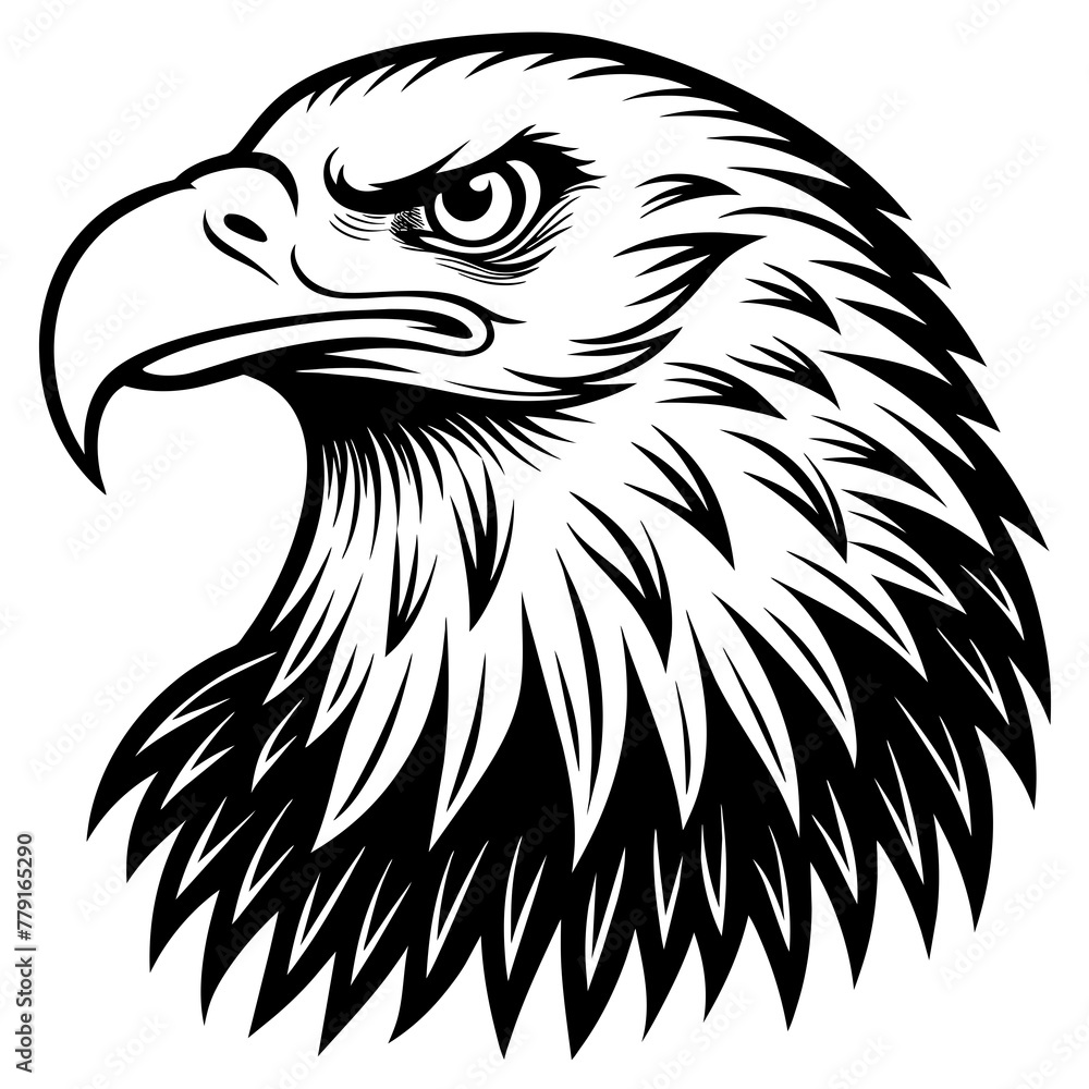 bald eagle silhouette vector illustration svg file bald eagle silhouette vector illustration svg file