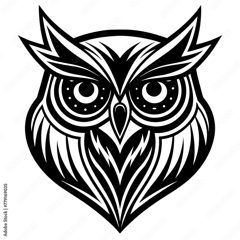 owl-simple-logo-design-illustration 