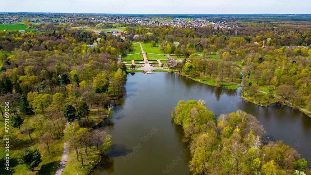 Fototapeta premium Park Świerklaniec