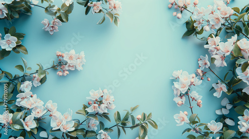 Blue Tranquility: Inspiring Calm with Soft Hues photo