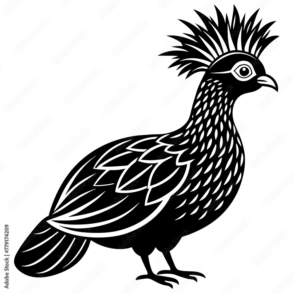 Obraz premium pigeon silhouette vector illustration svg file