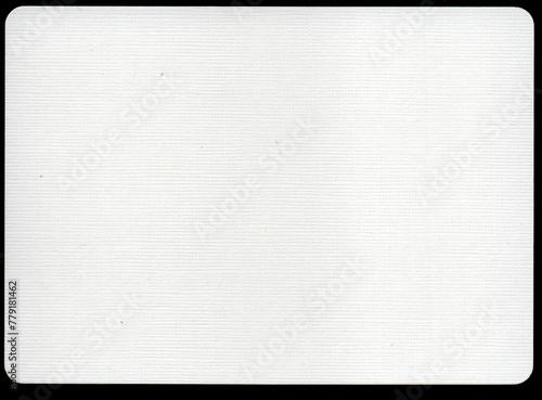 Texture de carte à jouer blanche (ID: 779181462)