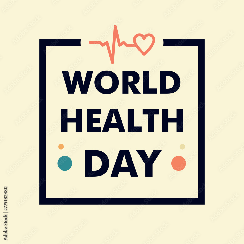 World Health Day Designs Text And Vector
