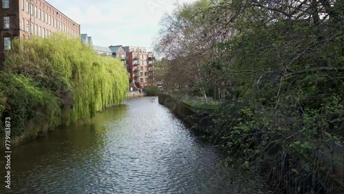 Wallpaper Mural View down the River Wensum with expensive riverside apartments in the distance Torontodigital.ca