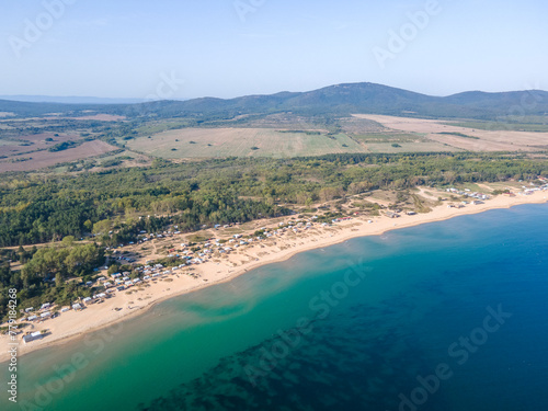 Wallpaper Mural Aerial view of Gradina Beach near town of Sozopol, Bulgaria Torontodigital.ca