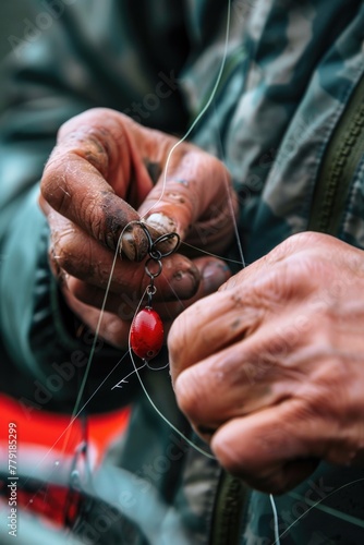 Close up of a person holding a small object, suitable for various concepts