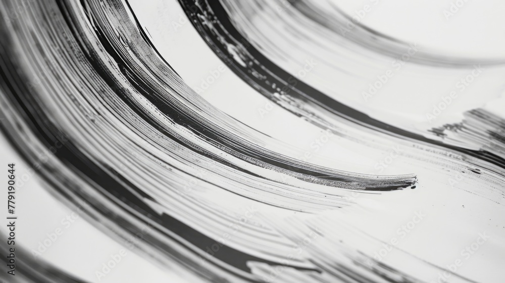 Detailed close up of a black and white painting. Suitable for art and design projects Detailed close up of a black and white painting. Suitable for art and design projects