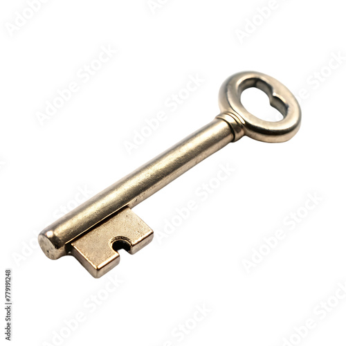 Material key isolated on transparent background © msroster