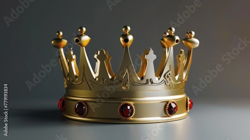 luxury king crown Biblical with copy cpace photo