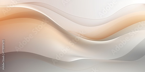 Beige gray white gradient abstract curve wave wavy line background for creative project or design backdrop background