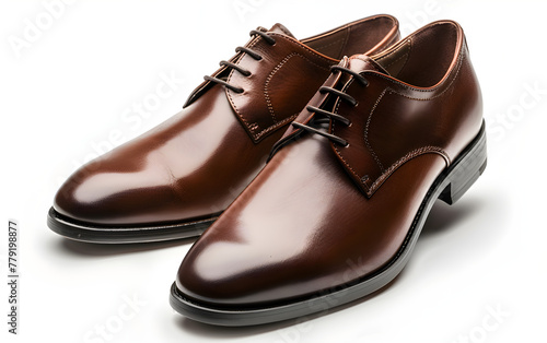 pair of brown shoes © Muhammad
