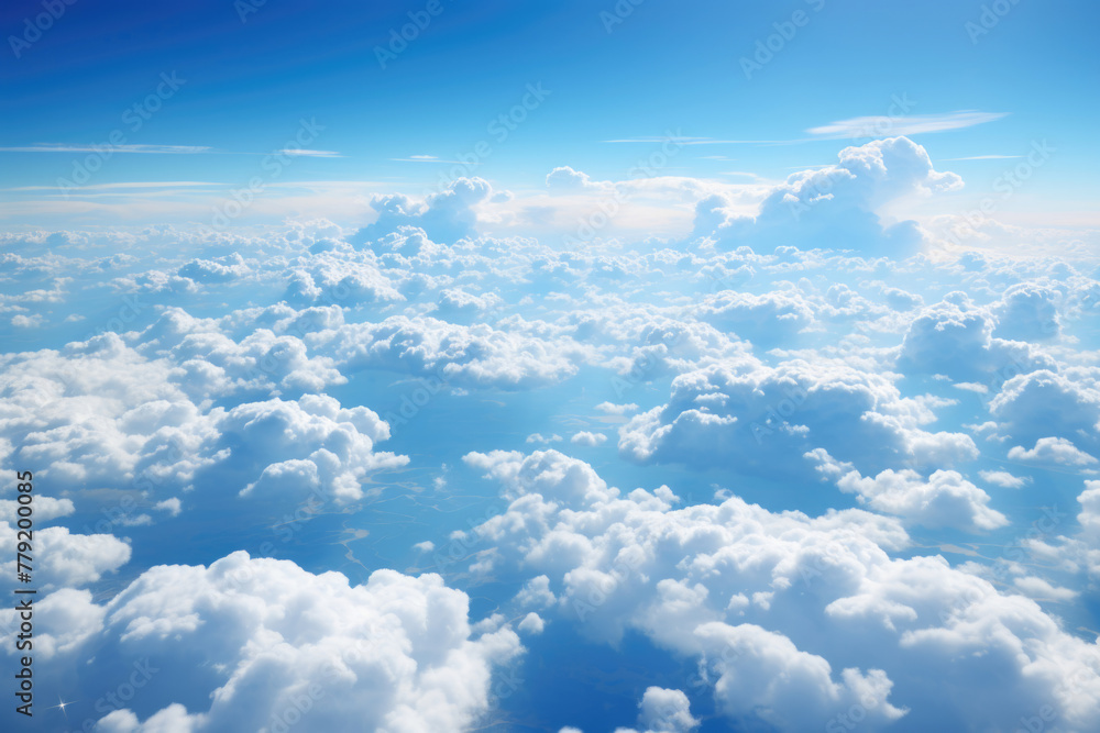 A shot of Clouds in the sky Generative AI A shot of Clouds in the sky Generative AI