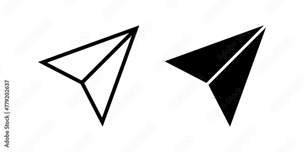 Send icon. flat illustration of vector icon for web Send icon. flat illustration of vector icon for web