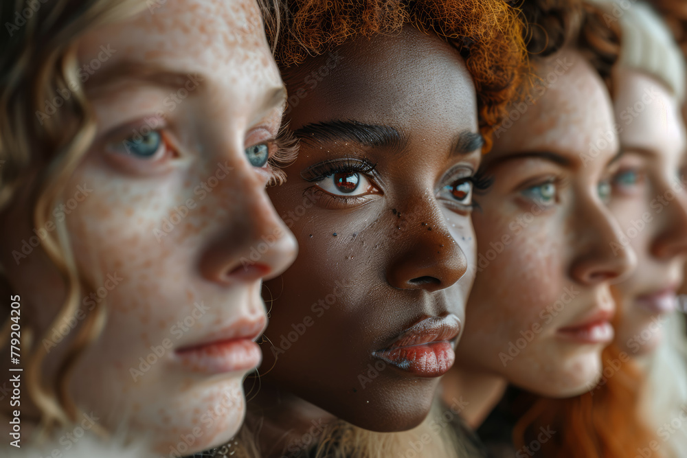A heterogeneous group of individuals coming together to share their unique perspectives and experiences. Concept of diversity in human society and inclusivity. Generative Ai. A heterogeneous group of individuals coming together to share their unique perspectives and experiences. Concept of diversity in human society and inclusivity. Generative Ai.
