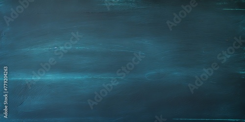 Blue blackboard or chalkboard background with texture of chalk school education board concept, dark wall backdrop or learning concept with copy space blank for design photo text or product 