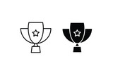 the trophy icon, representing recognition, achievement, and success