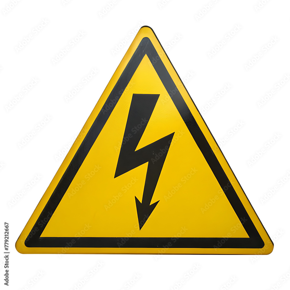 electrical hazard sign electrical hazard sign