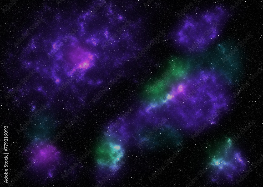 Obraz premium Fantastical Galaxy 