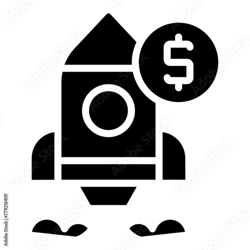 Modern design icon of startup 

