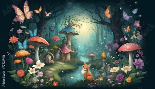 Whimsical-Fantasy-Enchanted-Garden-Delightful-F- 2