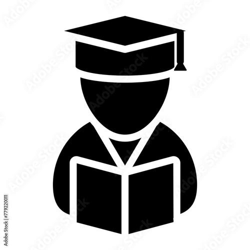 Perfect design icon of student

