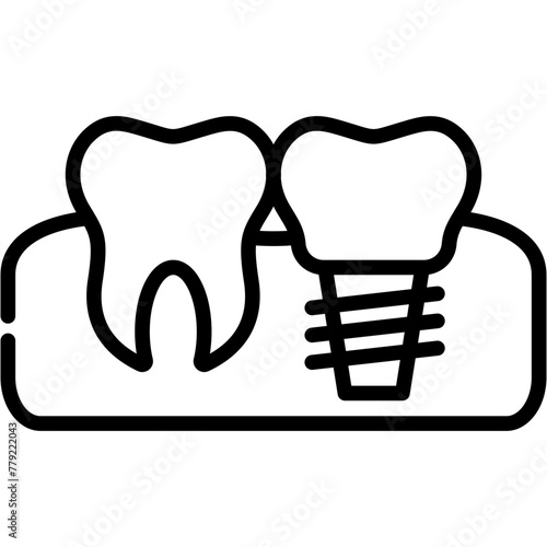 Dental Implants Icon