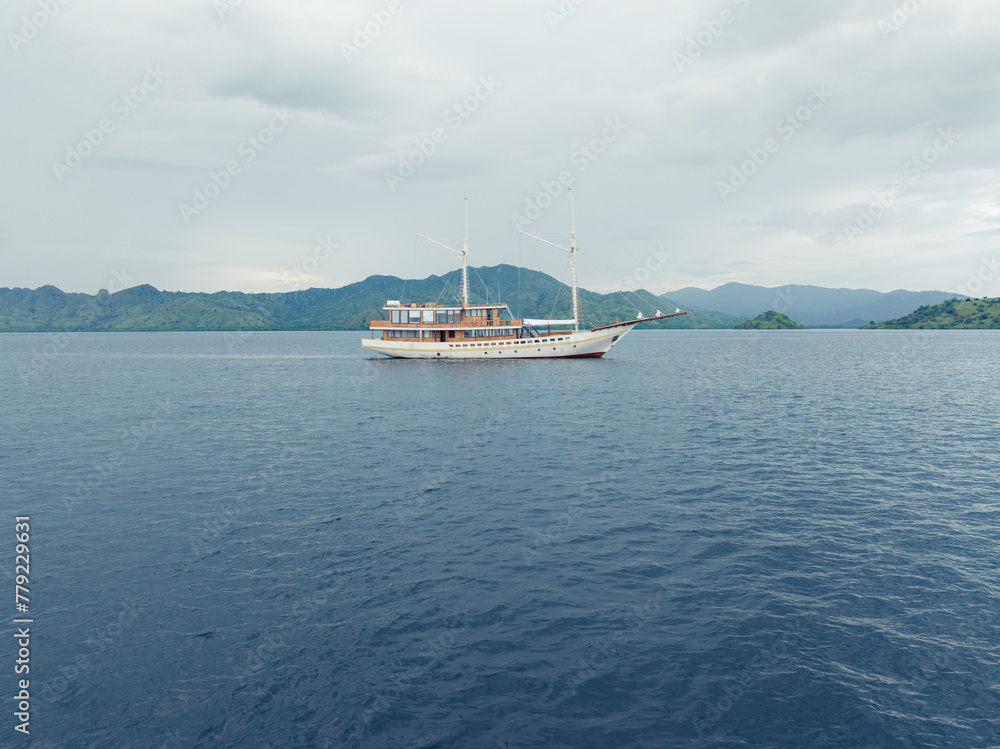 Exploring the beauty of Labuan Bajo with a traditional phinisi ship
